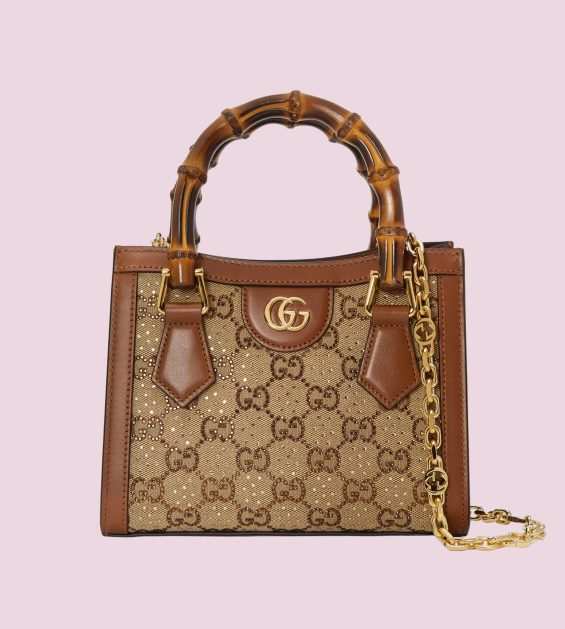 Gucci - Diana Limited Edition Swarovski Mini Tote