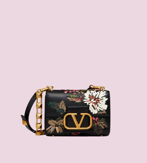 Valentino - Stud Sign Matt Black
