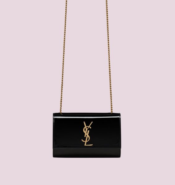 Saint Laurent - Kate Patent Black